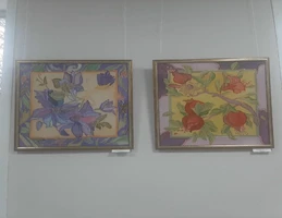 Выставка «Батик. Весенние мотивы»