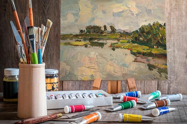 Интерактивное занятие «Живопись маслом. Летний вечер»