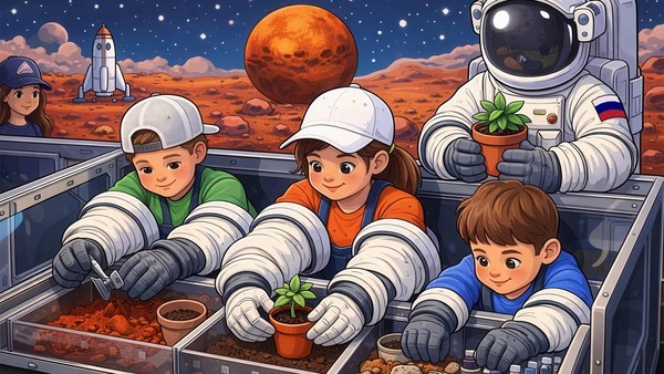 Мастер-класс «Космонавт в перчатках»