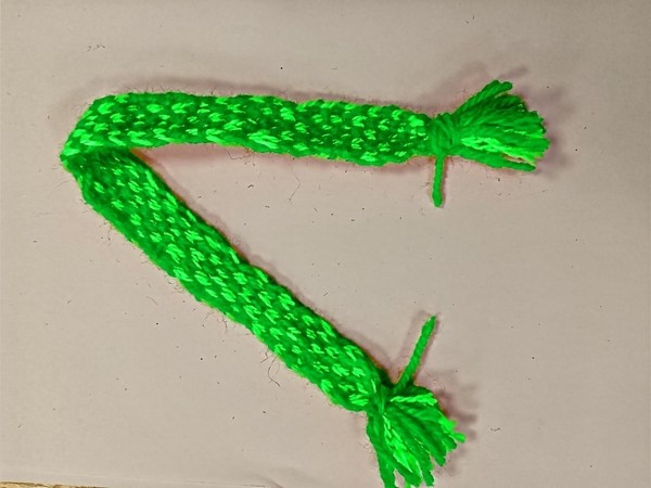 Фенечка «Зеленная гамма»