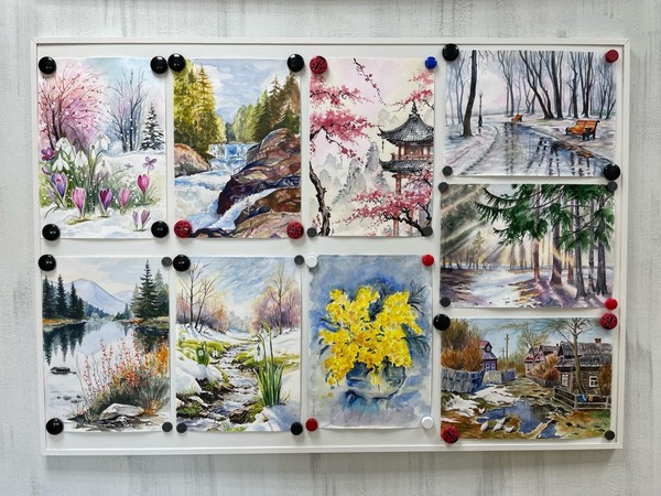 «Весна на кончике кисти»