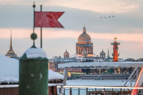 Обзорная экскурсия по Санкт-Петербургу с посещением смотровой площадки (колоннады) Исаакиевского собора
