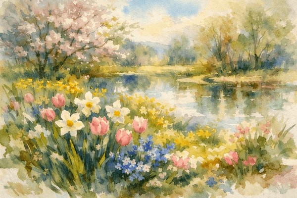 Мастер-класс «Весенний цвет»