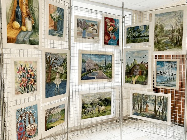 Выставка картин художников «Весеннее вдохновение»