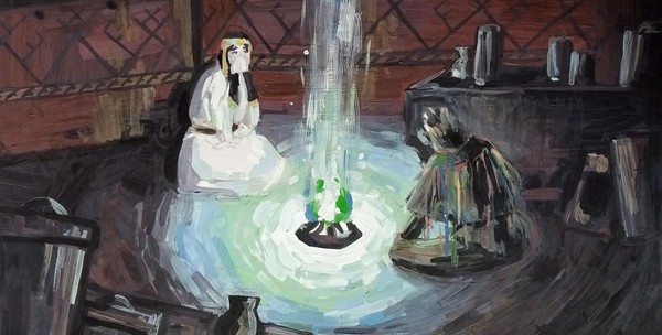 «Национальные традиции в рисунках детей»