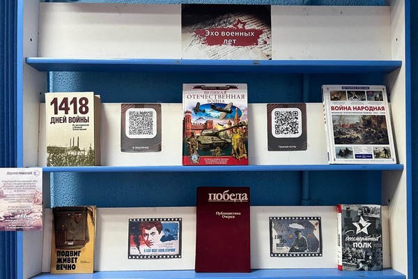 Выставка–дата «Эхо военных лет»