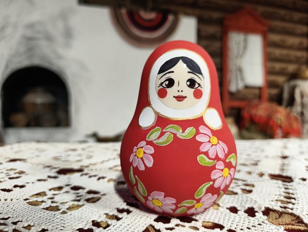 Роспись музыкальной неваляшки с чаепитием