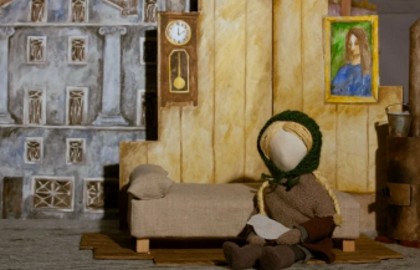 Блокадный воробушек