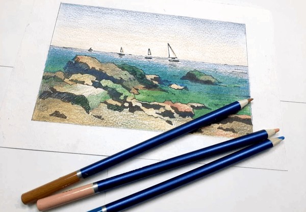 Мастер-класс «Пейзажи нашей коллекции. «Берег моря» по мотивам работы Е. Э. Дюккера»