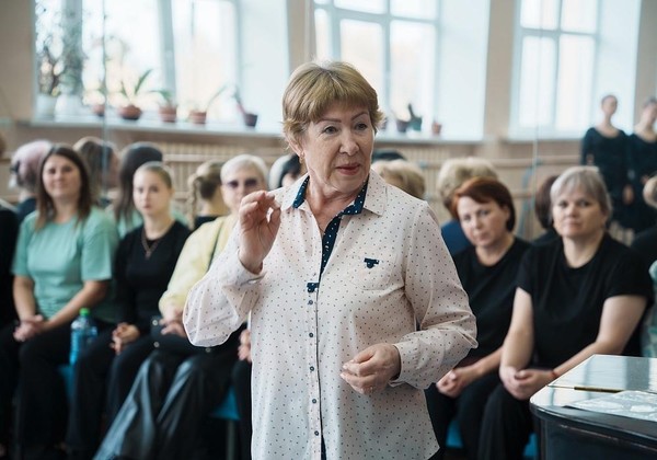 Мастер-класс заслуженного работника культуры Т. Гвоздевой