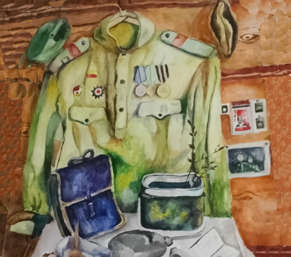 Выставка детского рисунка «9 Мая »