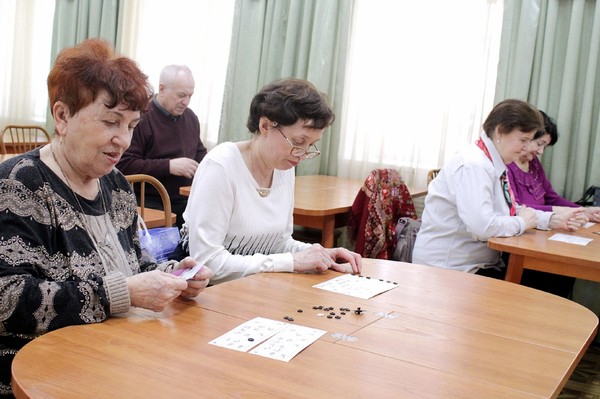 Лото для мудрых игра в лото в рамках программы Активное долголетие