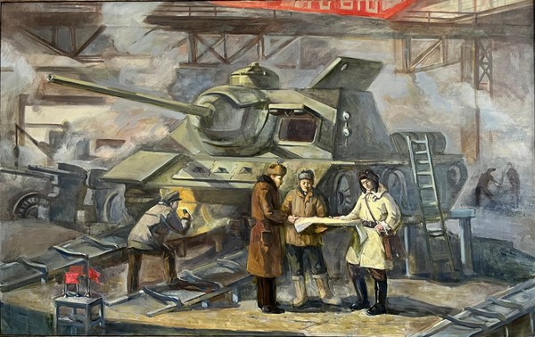 Выставка обучающихся факультета изобразительного искусства «Этих дней не смолкнет слава!»