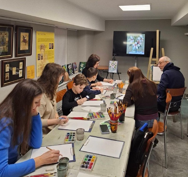 Студия рисунка и живописи. Акварельный мастер-класс