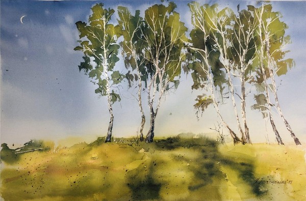 Программа «Акварель: погружение в мир красок и воды»