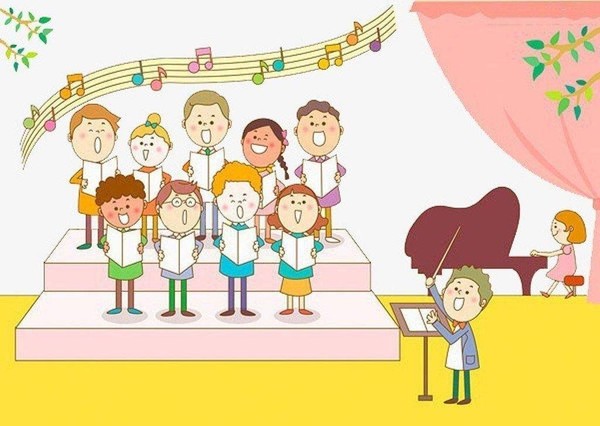 Концерт младшего хора «Колокольчик» (первый класс) под названием «Первые шаги»