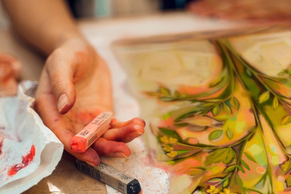 Интерактивное занятие «Пастель. Древо»