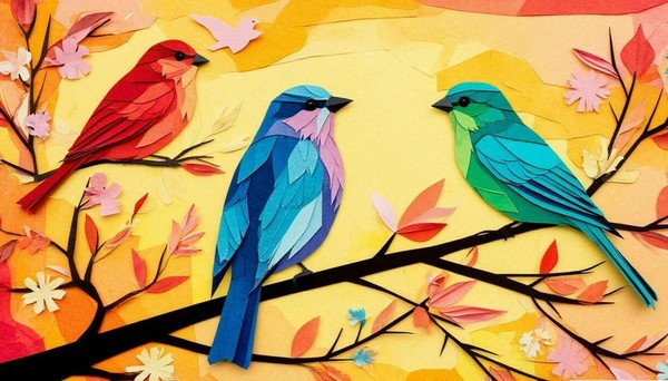 Мастер-класс «Весенние птицы»