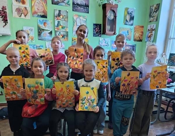 Мастер-класс «Живопись на грани»