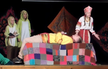 Сказка о спящем богатыре