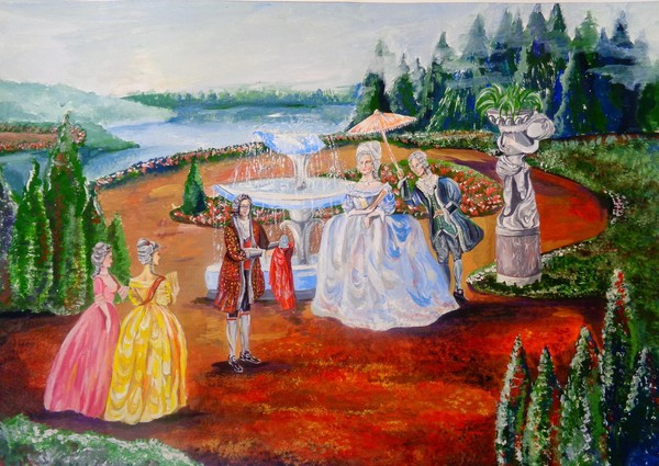 Выставка творческих работ учащихся ДШИ№14 Художественного отделения «В гостях у сказки»