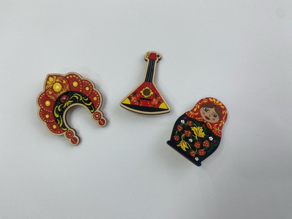 Мастер-класс «Роспись деревянных значков»