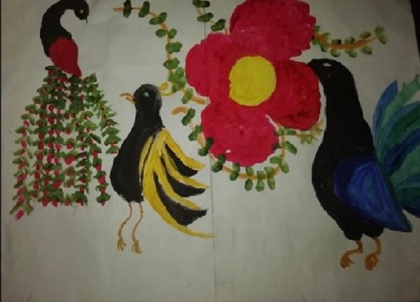 Мастер-класс «Городецкие птицы – композиция с традиционной росписью»