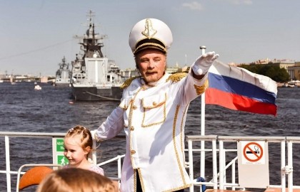 Врунгель-шоу на Неве