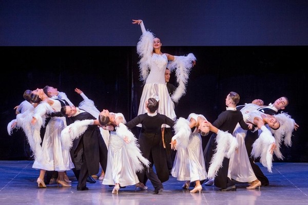 Отчетный концерт ансамбля спортивного бального танца «Каскад»