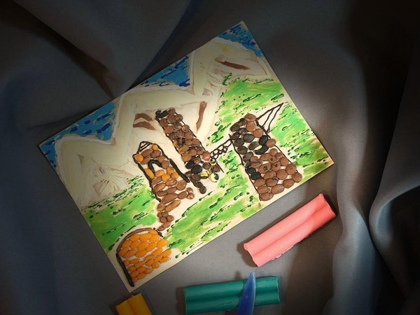 Мастер класс «Рисуем без кисти»