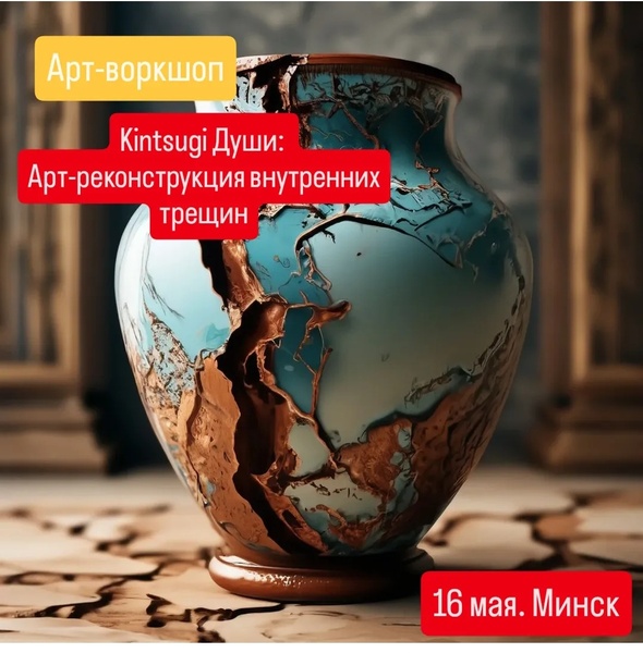 воркшоп «KINTSUGI ДУШИ: Арт-реконструкция внутренних трещин»
