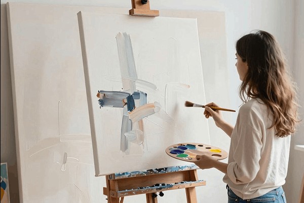 Мастер-класс «Абстрактная живопись. Культура цвета и формы»