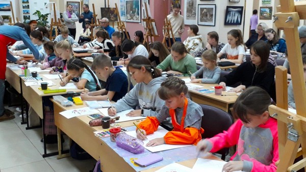 Акция «Ночь музеев» в Выставочном зале им. Ю. В. Карапаева