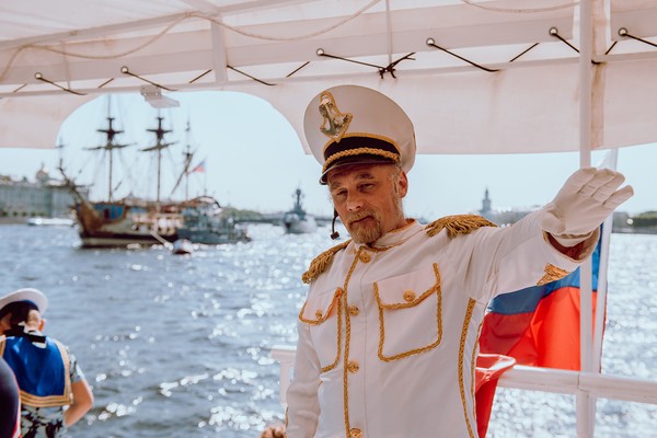 Врунгель-шоу на Неве