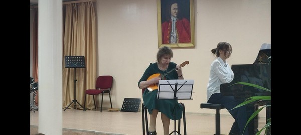 Отчетный концерт народного отделения