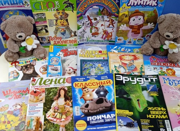 Пресс-мозаика «Приключения в журнальном царстве»