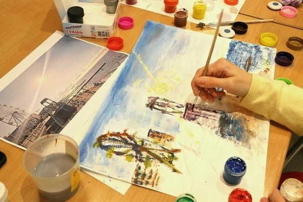 Мастер-класс «Индустриальный пейзаж. Скетчбук»