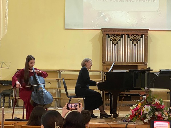 Отчетный концерт, посвященный 100-летию училища