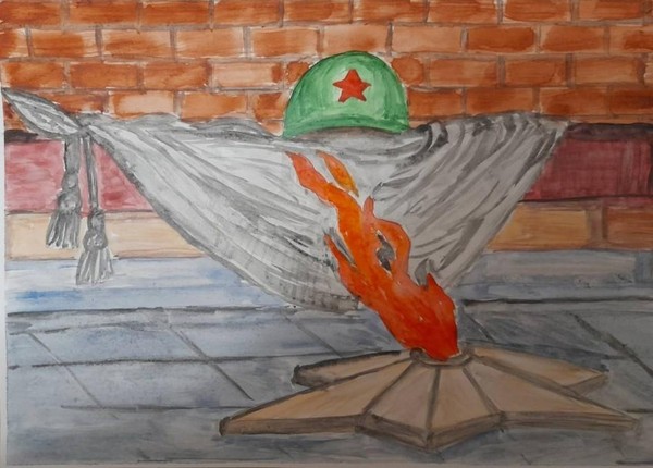 Выставка «Вечный огонь в сердце ребенка»