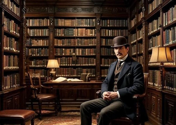 Выставка-портрет «Загадочный Конан Дойл»