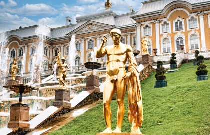 Петергоф за один день: дворец, Нижний парк и фонтаны без очередей. Все билеты включены
