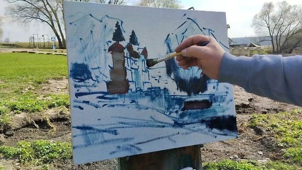 «Весенний пейзаж»