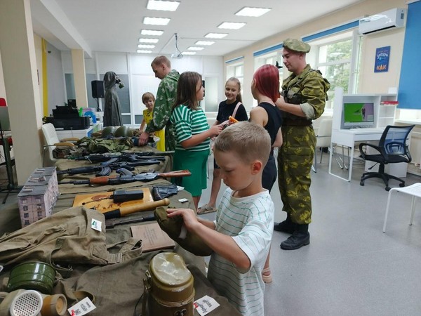 Литературно-тактическое занятие «Граница на замке»