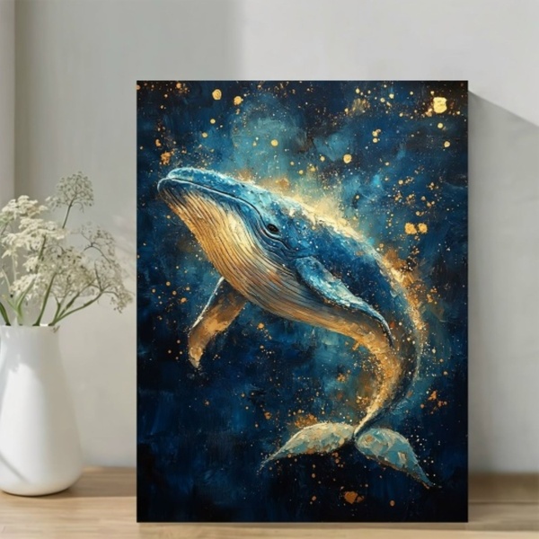 23.05 в 16.30 Мастер-класс "Кит", акрил/масло или свободная тема.