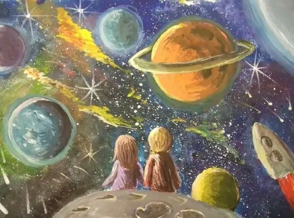 Выставка «Вселенная глазами детей»