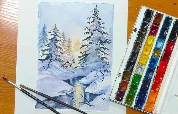 Мастер-класс по акварели