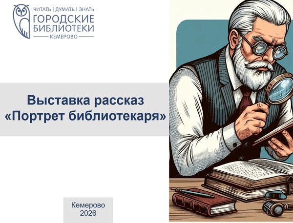 Выставка-рассказ «Портрет библиотекаря»