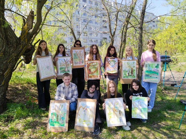Мастер класс «Майский пленэр»