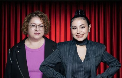 Ольга Егорчева и Амалия Гридина