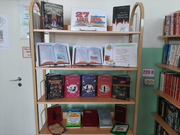 Книжно-иллюстрированная выставка «Книги о библиотеках»
